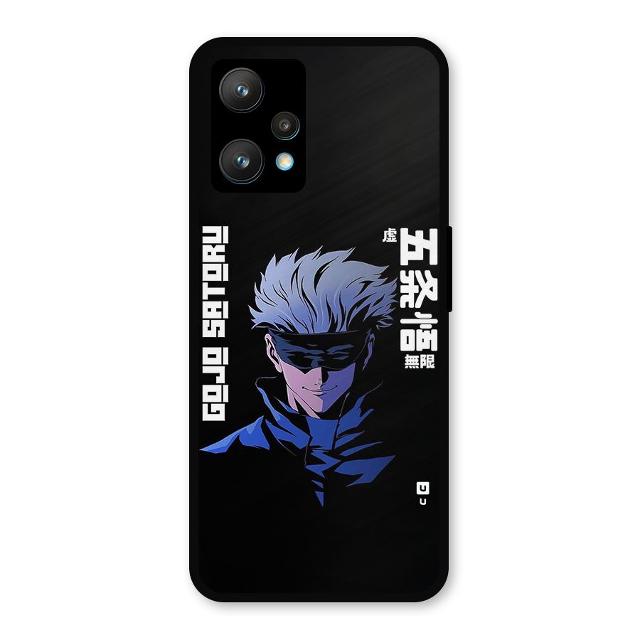 Gojo Sataru Smiles Metal Back Case for Realme 9