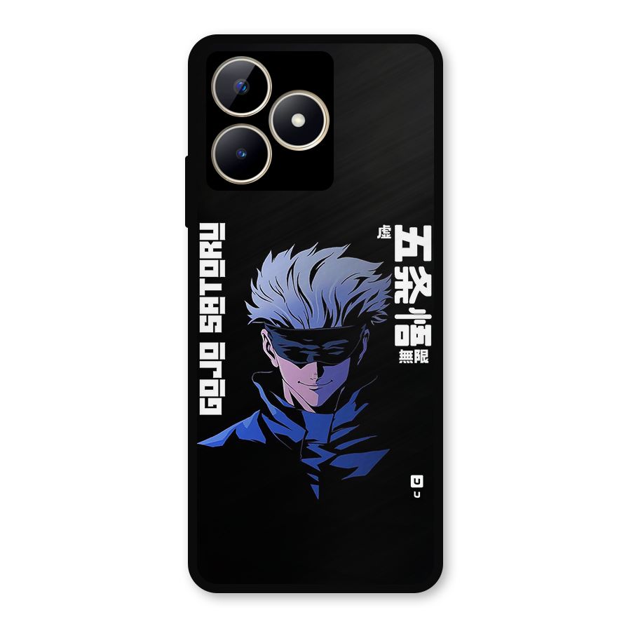 Gojo Sataru Smiles Metal Back Case for Realme C53