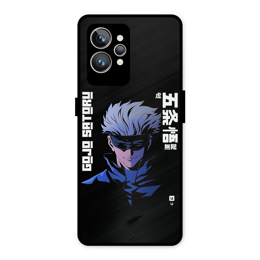 Gojo Sataru Smiles Metal Back Case for Realme GT2 Pro