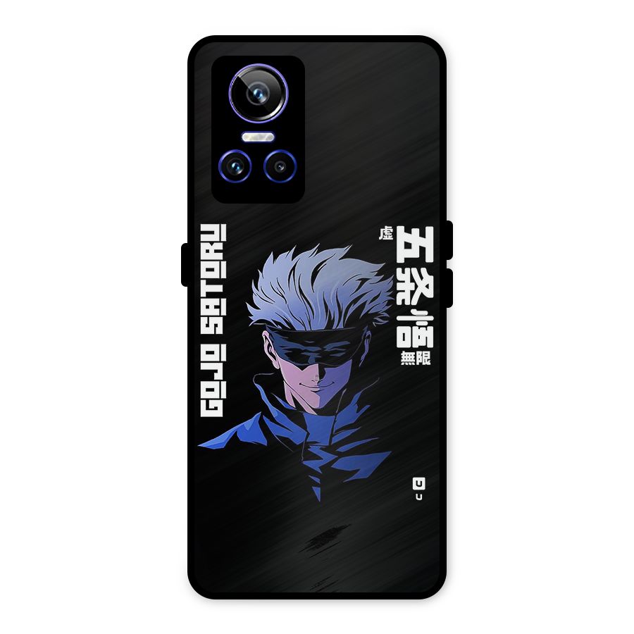 Gojo Sataru Smiles Metal Back Case for Realme GT Neo 3