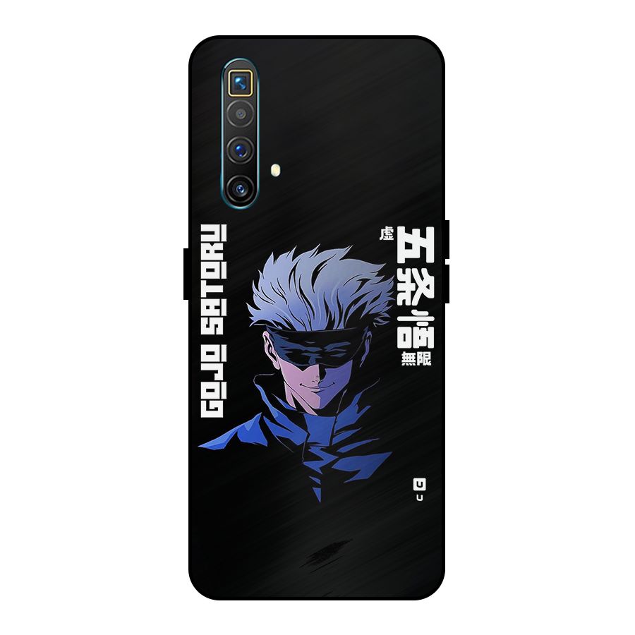 Gojo Sataru Smiles Metal Back Case for Realme X3 SuperZoom