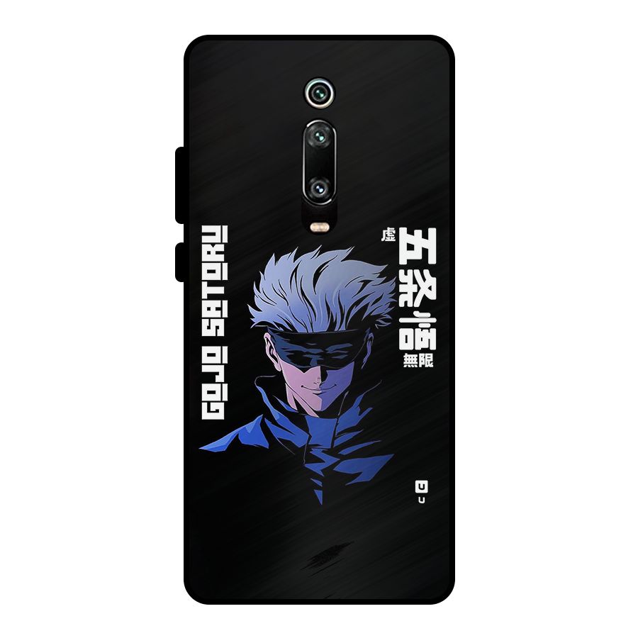 Gojo Sataru Smiles Metal Back Case for Redmi K20 Pro