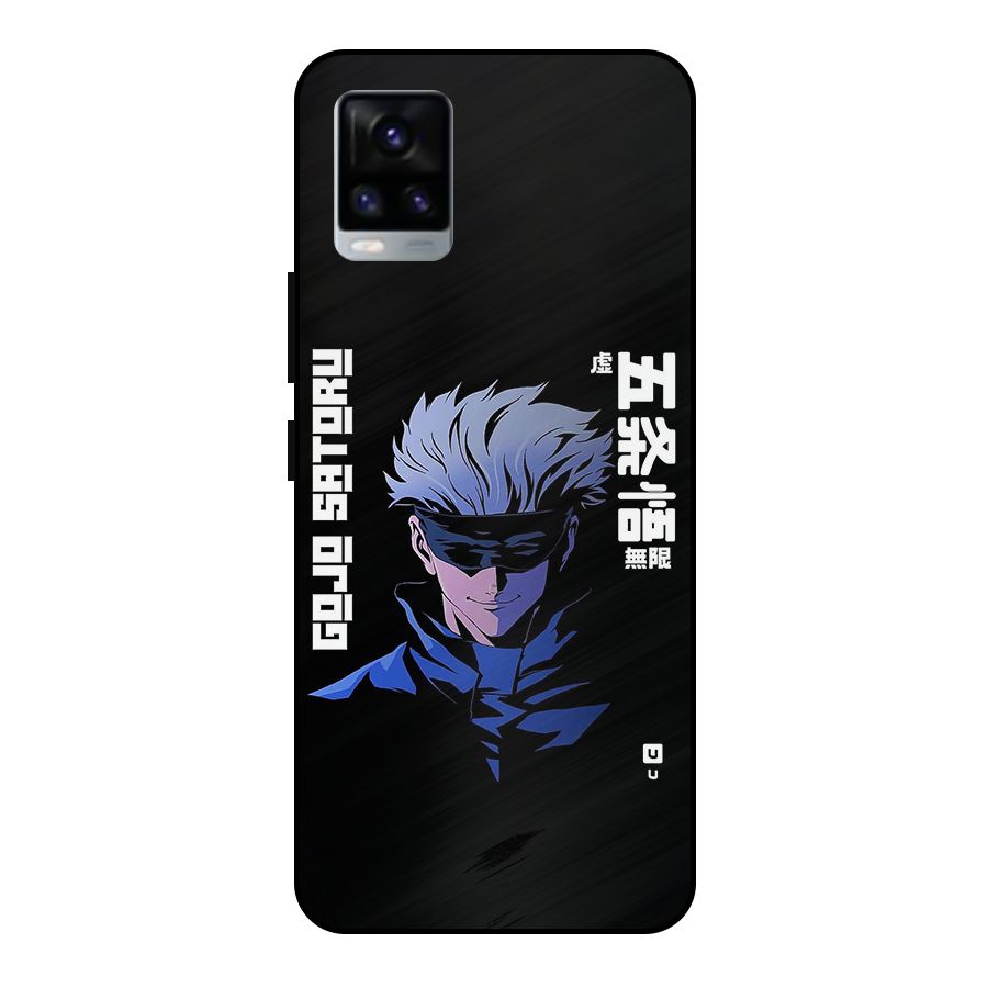 Gojo Sataru Smiles Metal Back Case for Vivo V20