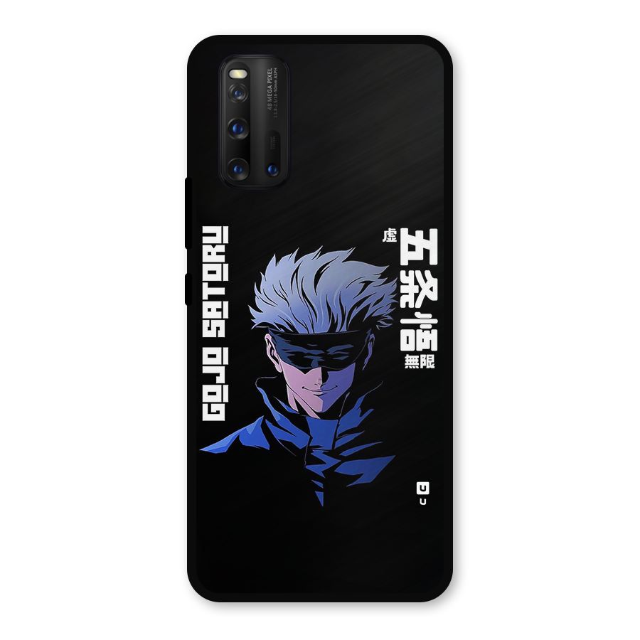 Gojo Sataru Smiles Metal Back Case for iQOO 3