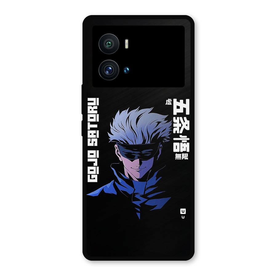 Gojo Sataru Smiles Metal Back Case for iQOO 9 Pro
