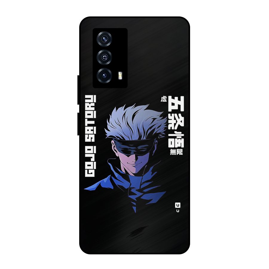 Gojo Sataru Smiles Metal Back Case for iQOO Z5