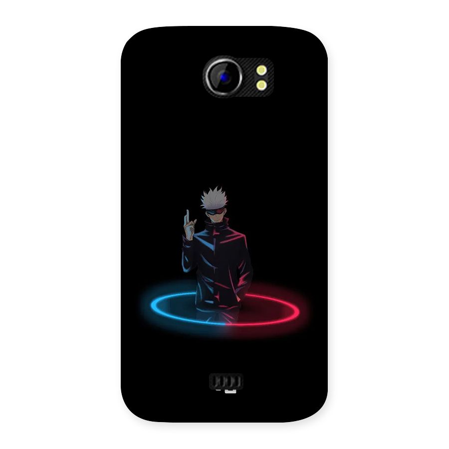 Gojo Sataru Wink Back Case for Canvas 2 A110