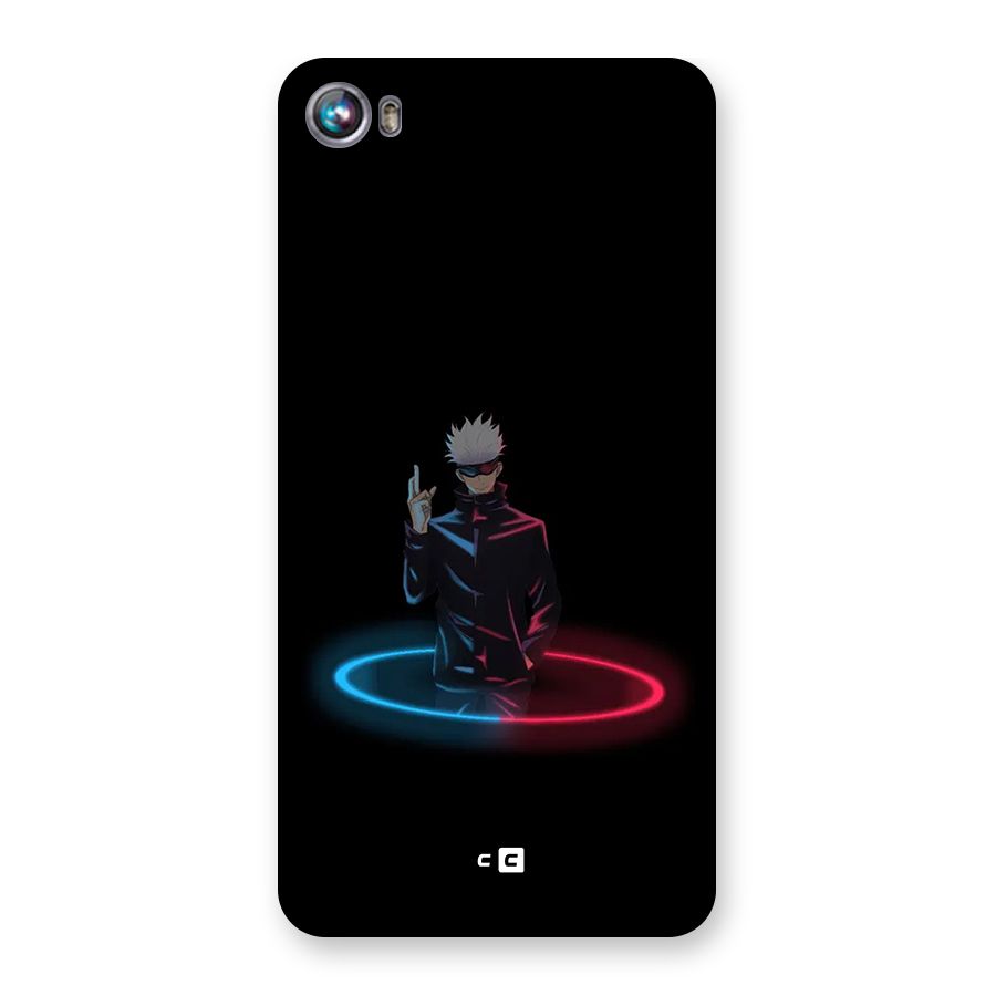 Gojo Sataru Wink Back Case for Canvas Fire 4 (A107)