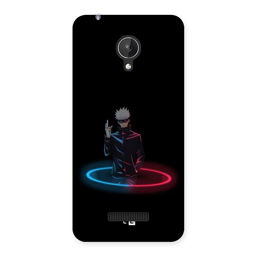 Gojo Sataru Wink Back Case for Canvas Spark Q380