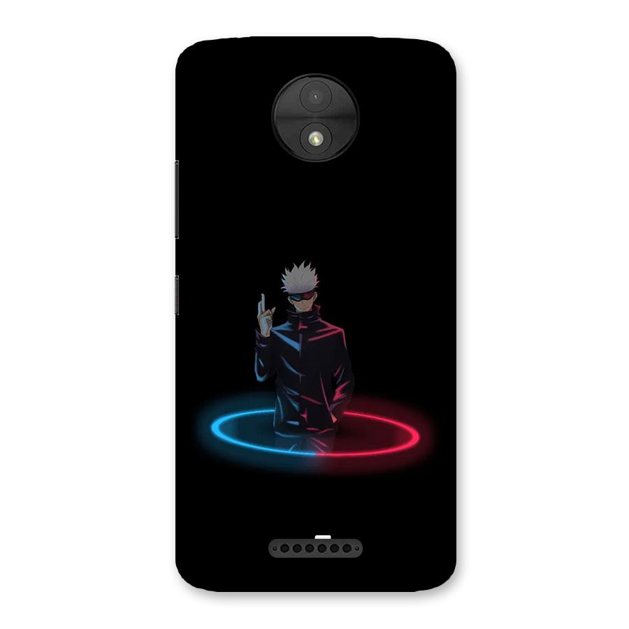 Gojo Sataru Wink Back Case for Moto C