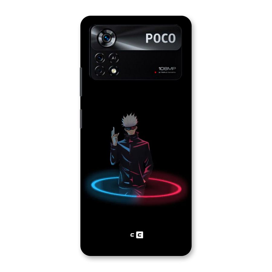 Gojo Sataru Wink Back Case for Poco X4 Pro 5G