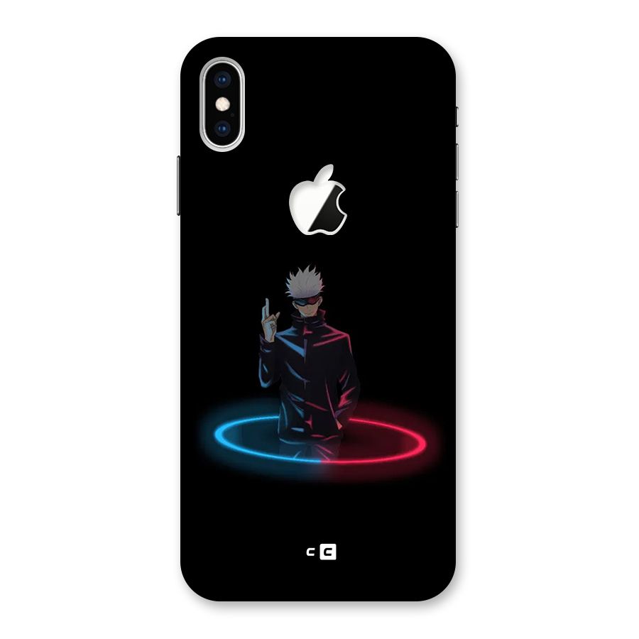 Gojo Sataru Wink Back Case for iPhone XS Max Apple Cut