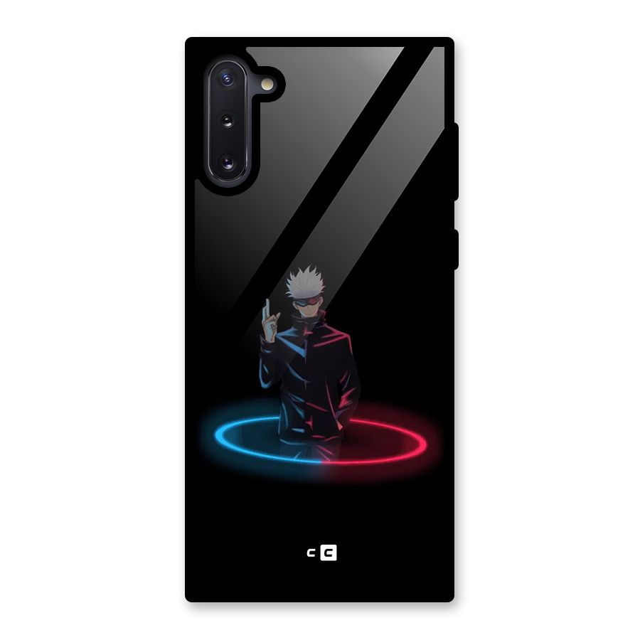 Gojo Sataru Wink Glass Back Case for Galaxy Note 10