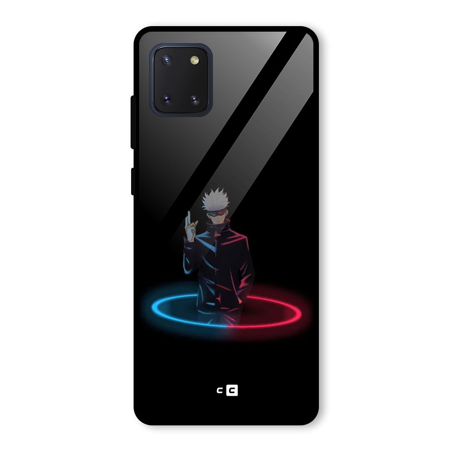 Gojo Sataru Wink Glass Back Case for Galaxy Note 10 Lite
