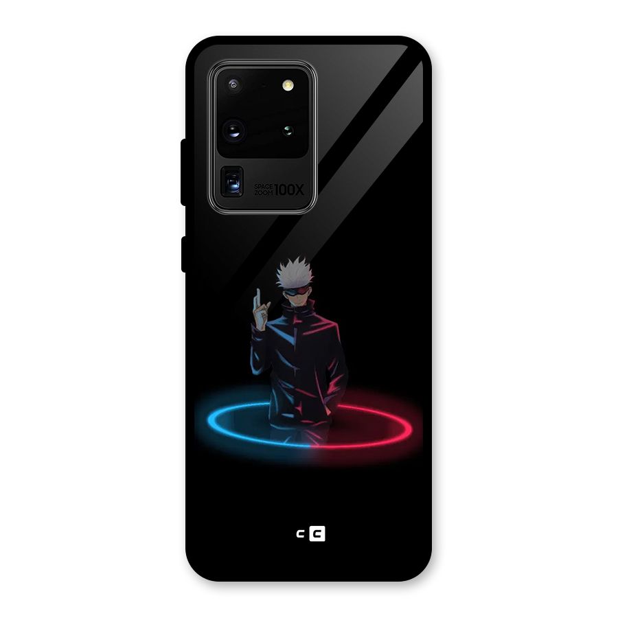Gojo Sataru Wink Glass Back Case for Galaxy S20 Ultra