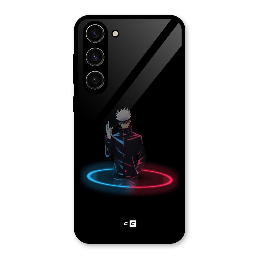 Gojo Sataru Wink Glass Back Case for Galaxy S23 Plus