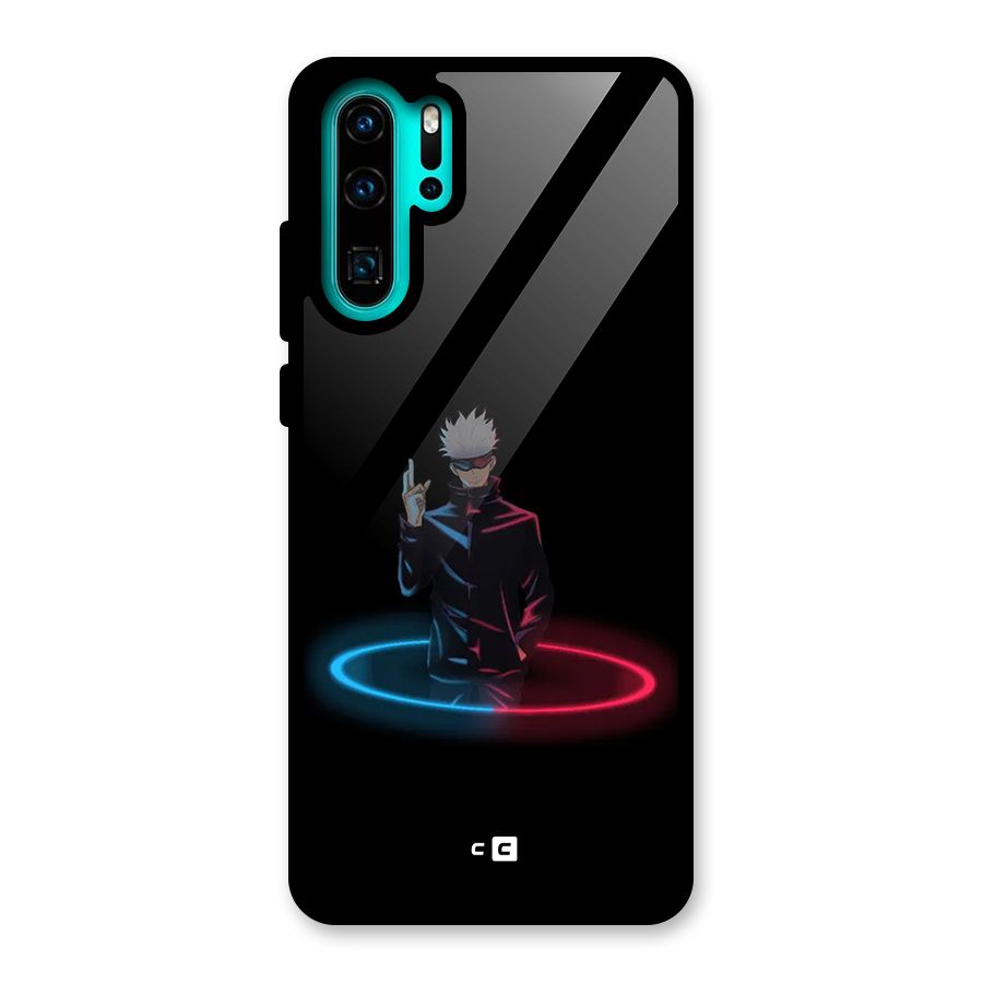 Gojo Sataru Wink Glass Back Case for Huawei P30 Pro