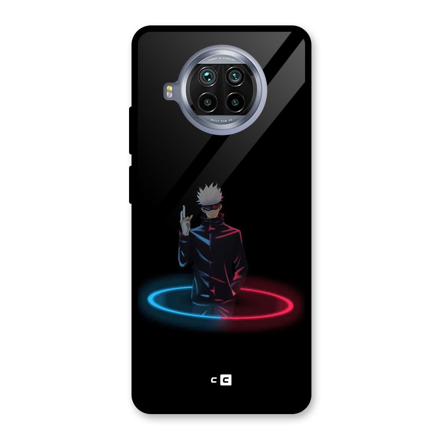 Gojo Sataru Wink Glass Back Case for Mi 10i