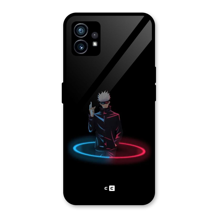 Gojo Sataru Wink Glass Back Case for Nothing Phone 1