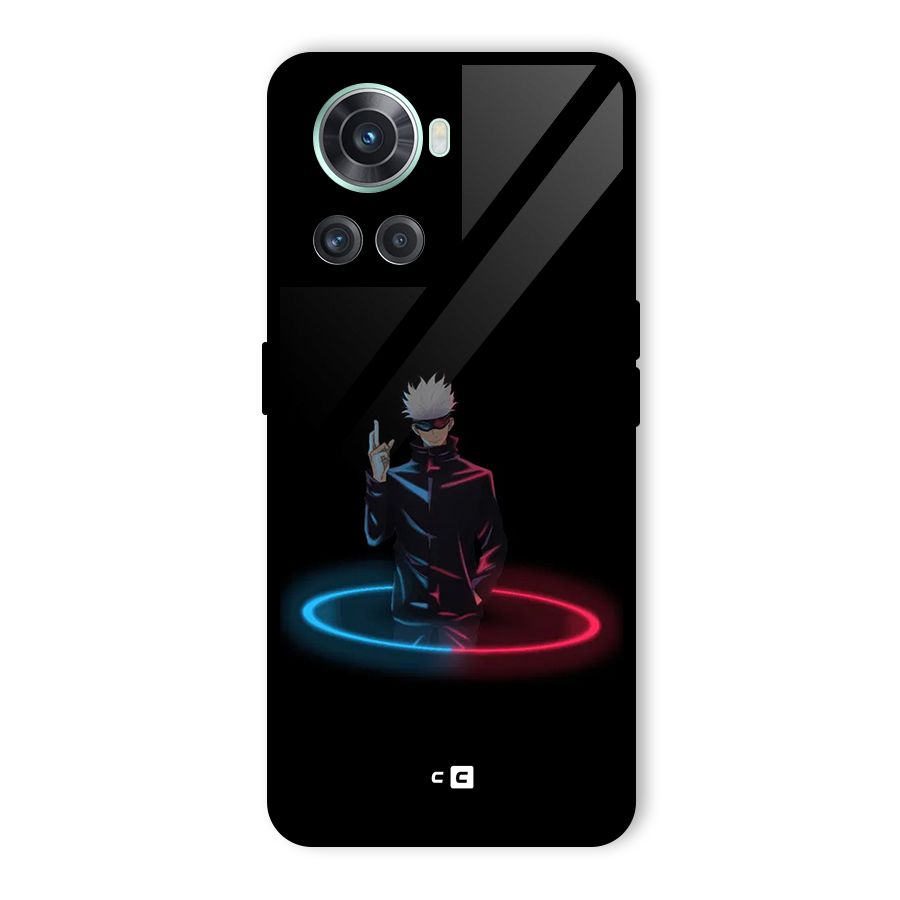 Gojo Sataru Wink Glass Back Case for OnePlus 10R