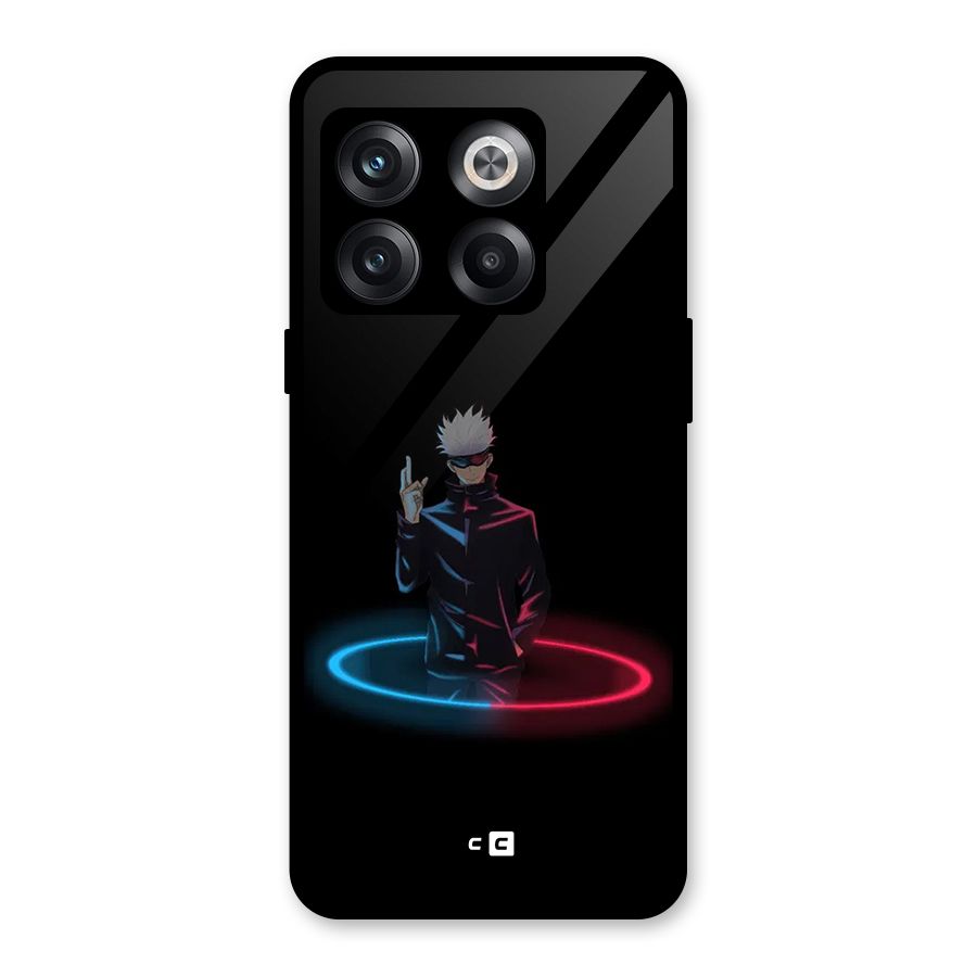 Gojo Sataru Wink Glass Back Case for OnePlus 10T