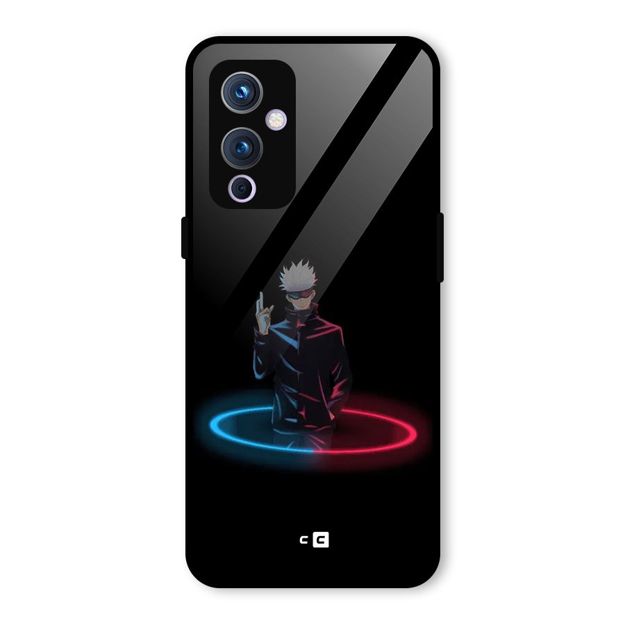 Gojo Sataru Wink Glass Back Case for OnePlus 9