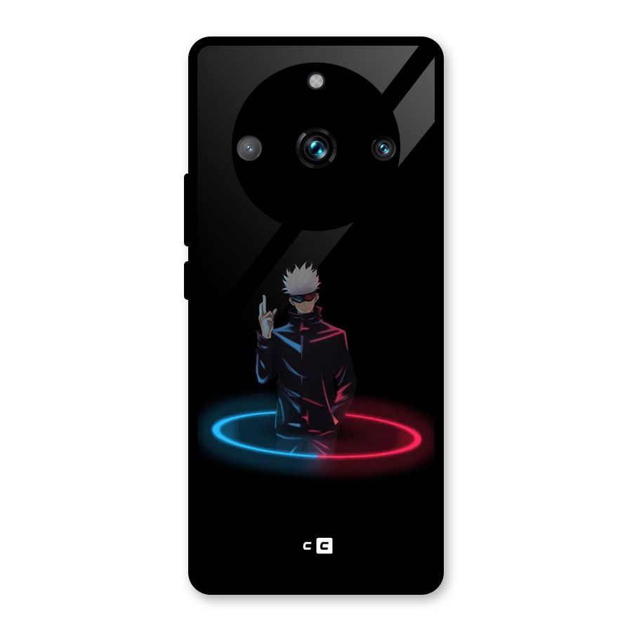 Gojo Sataru Wink Glass Back Case for Realme 11 Pro Plus