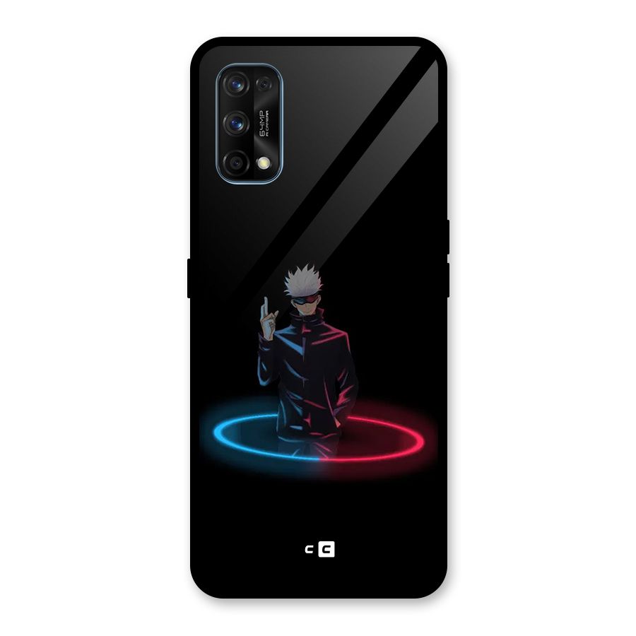 Gojo Sataru Wink Glass Back Case for Realme 7 Pro