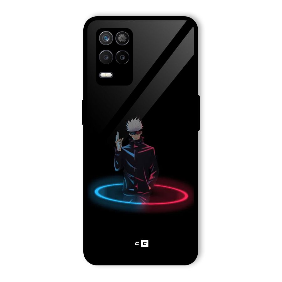 Gojo Sataru Wink Glass Back Case for Realme 8 5G