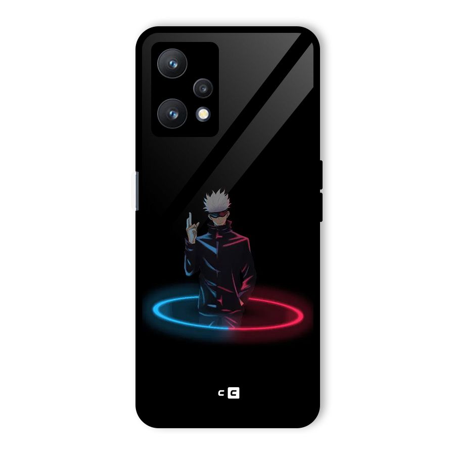 Gojo Sataru Wink Glass Back Case for Realme 9 Pro 5G