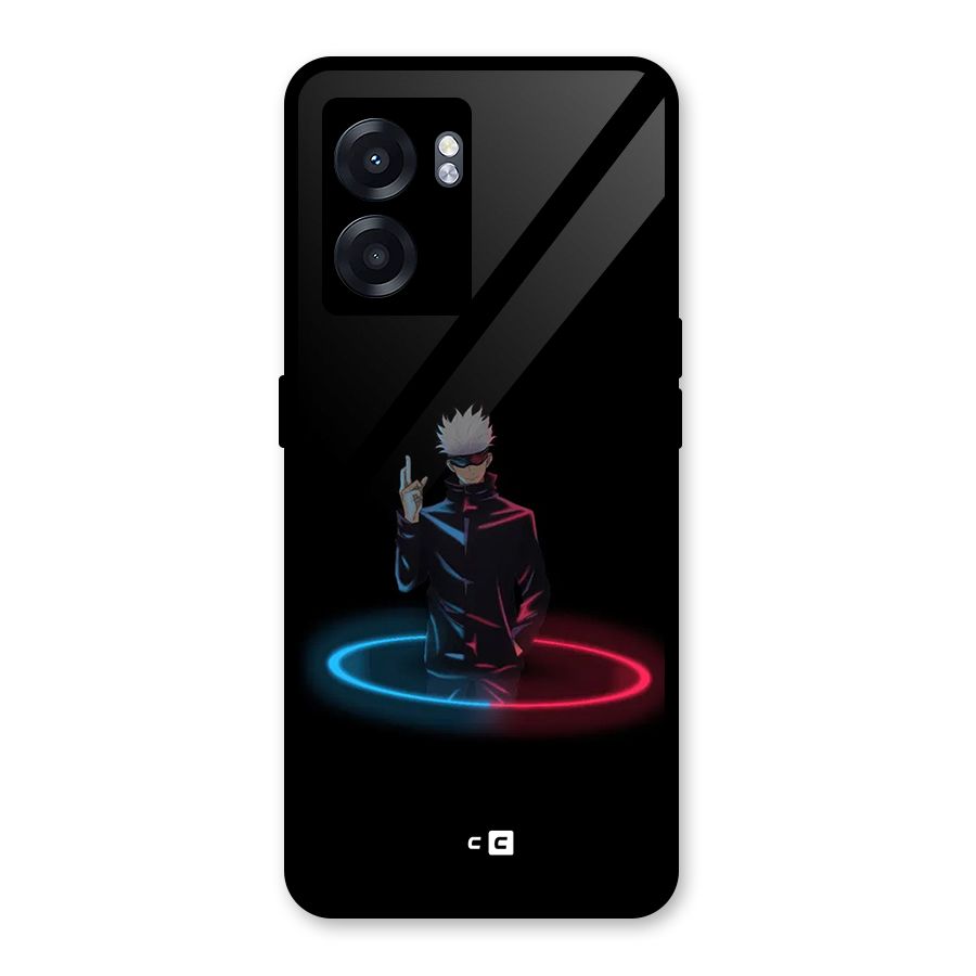 Gojo Sataru Wink Glass Back Case for Realme Narzo 50 5G