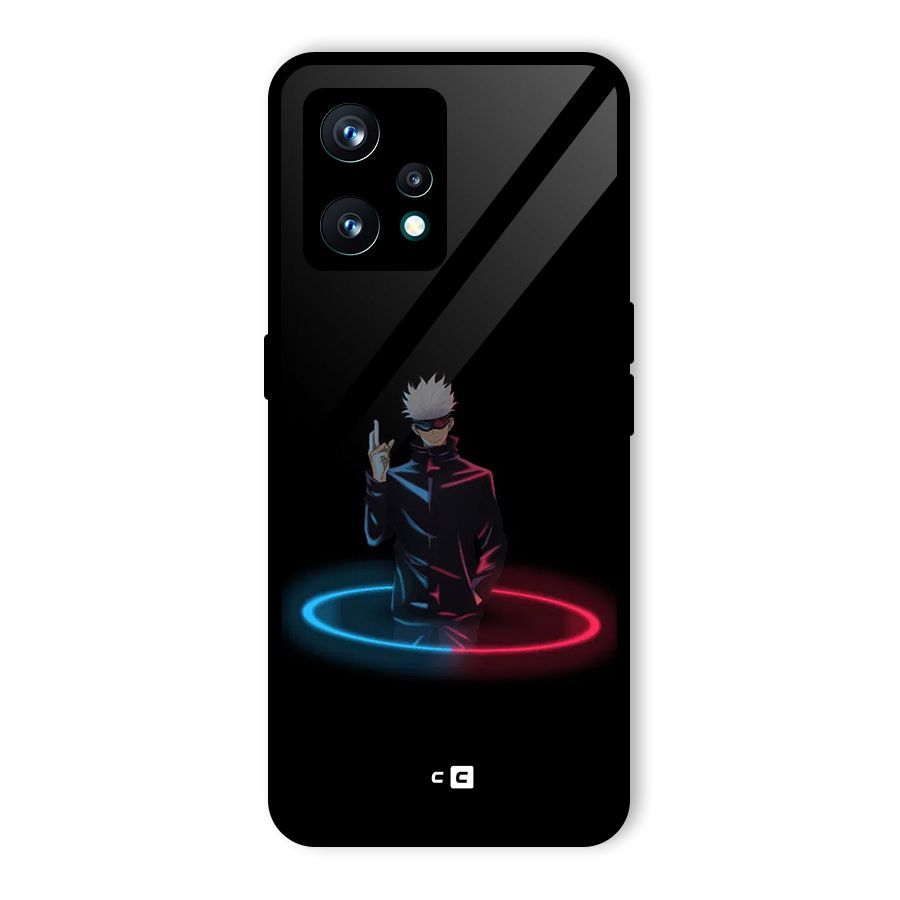Gojo Sataru Wink Glass Back Case for Realme Narzo 50 Pro