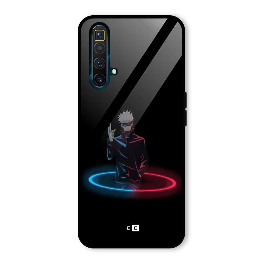 Gojo Sataru Wink Glass Back Case for Realme X3