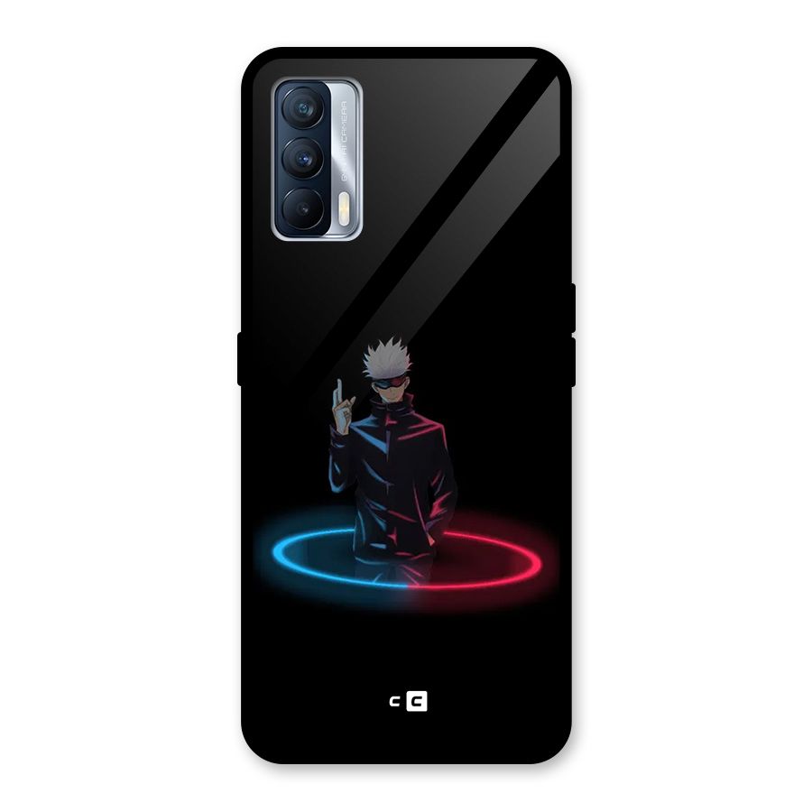 Gojo Sataru Wink Glass Back Case for Realme X7