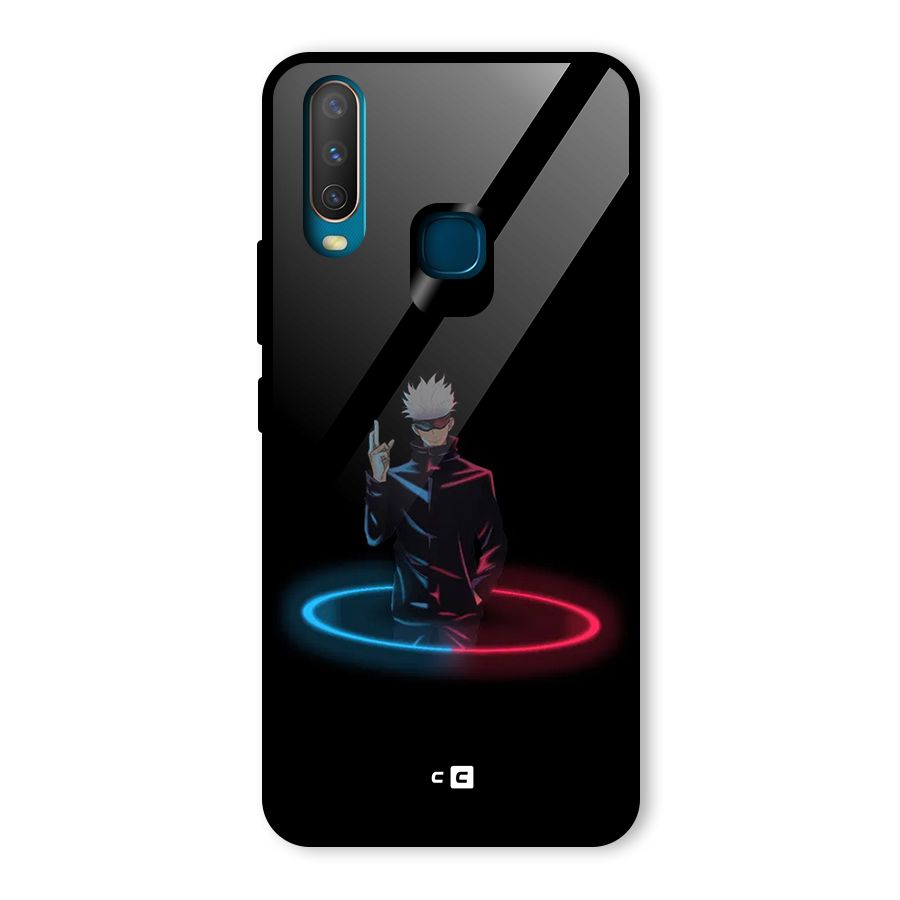 Gojo Sataru Wink Glass Back Case for Vivo U10