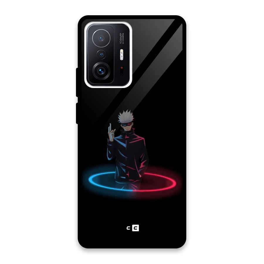 Gojo Sataru Wink Glass Back Case for Xiaomi 11T Pro