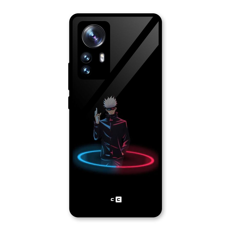 Gojo Sataru Wink Glass Back Case for Xiaomi 12 Pro