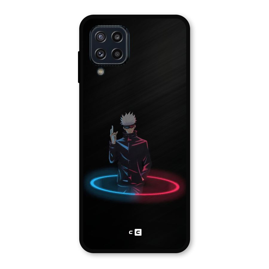 Gojo Sataru Wink Metal Back Case for Galaxy M32