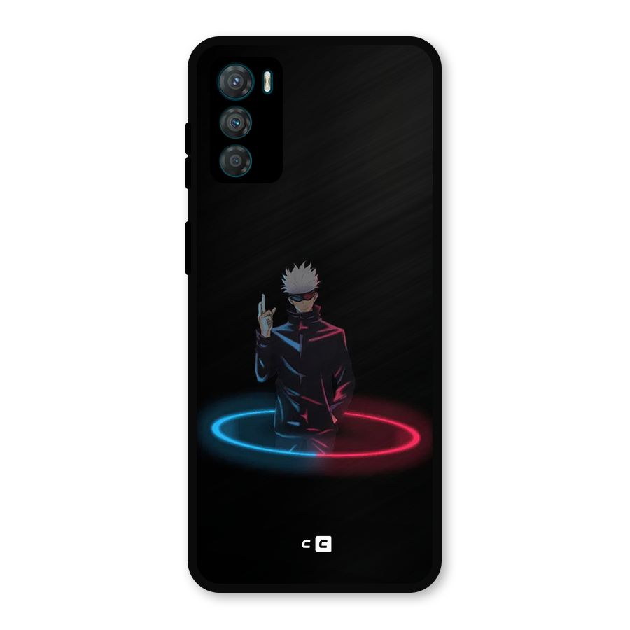 Gojo Sataru Wink Metal Back Case for Moto G42