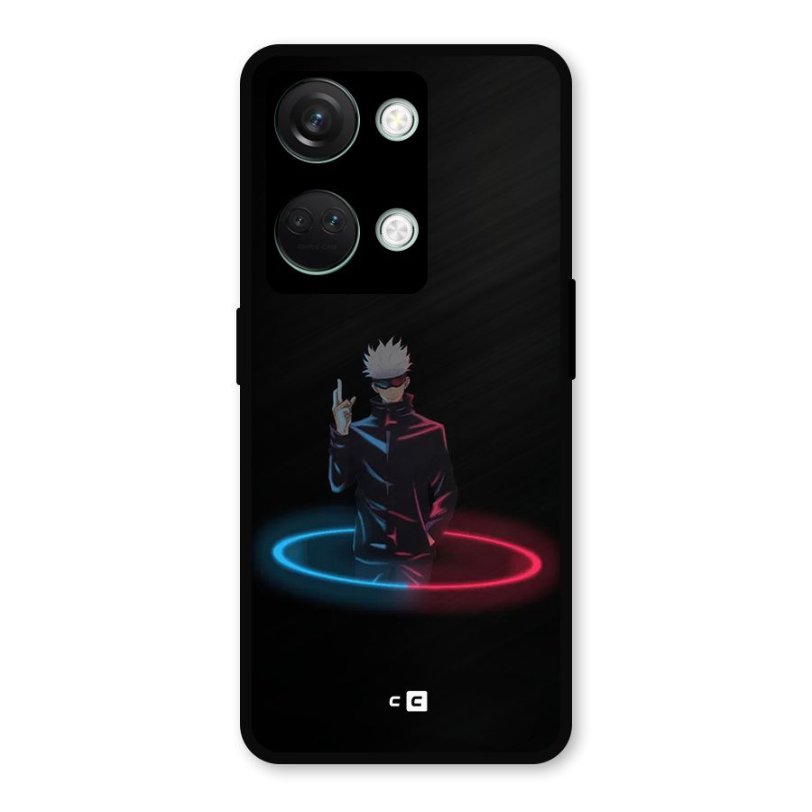Gojo Sataru Wink Metal Back Case for OnePlus Nord 3
