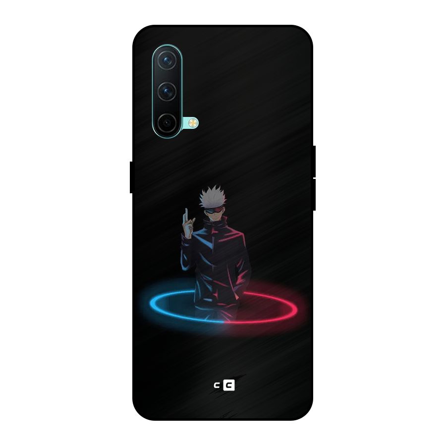 Gojo Sataru Wink Metal Back Case for OnePlus Nord CE 5G