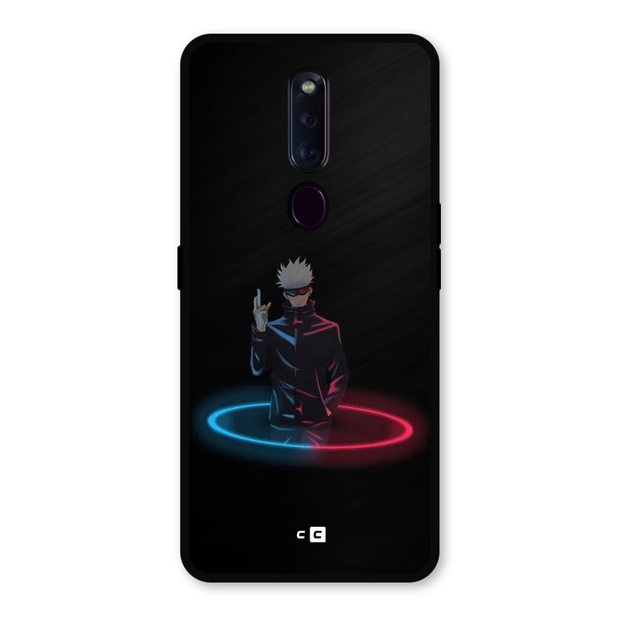Gojo Sataru Wink Metal Back Case for Oppo F11 Pro