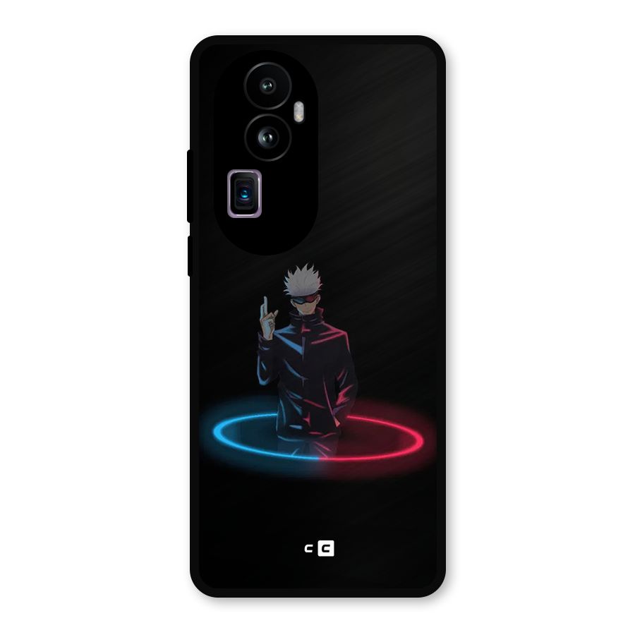 Gojo Sataru Wink Metal Back Case for Oppo Reno10 Pro Plus