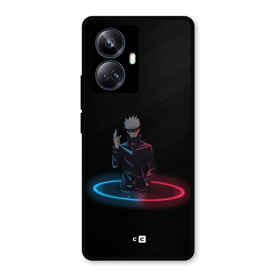 Gojo Sataru Wink Metal Back Case for Realme 10 Pro Plus