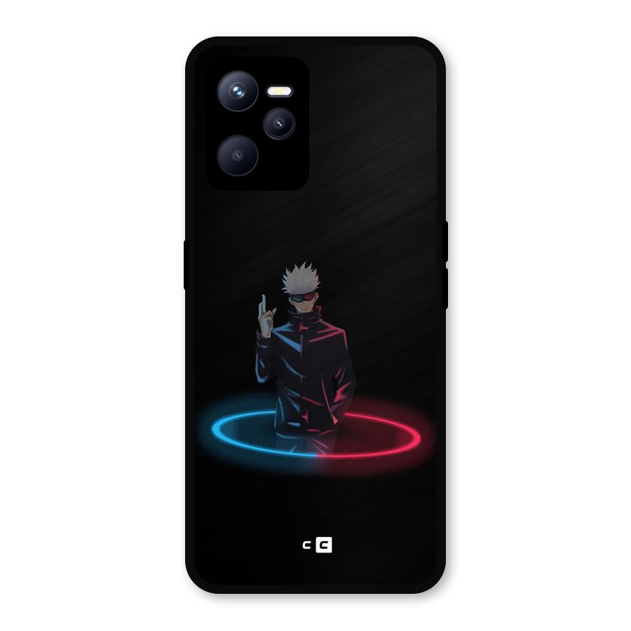 Gojo Sataru Wink Metal Back Case for Realme C35