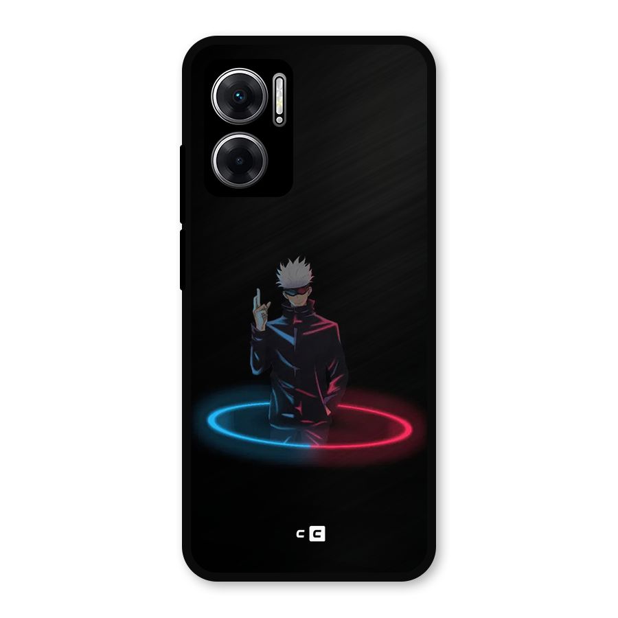 Gojo Sataru Wink Metal Back Case for Redmi 11 Prime 5G
