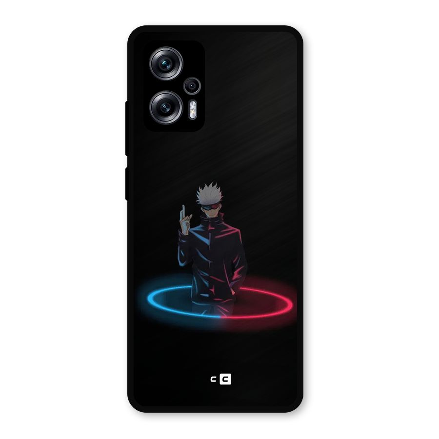 Gojo Sataru Wink Metal Back Case for Redmi K50i