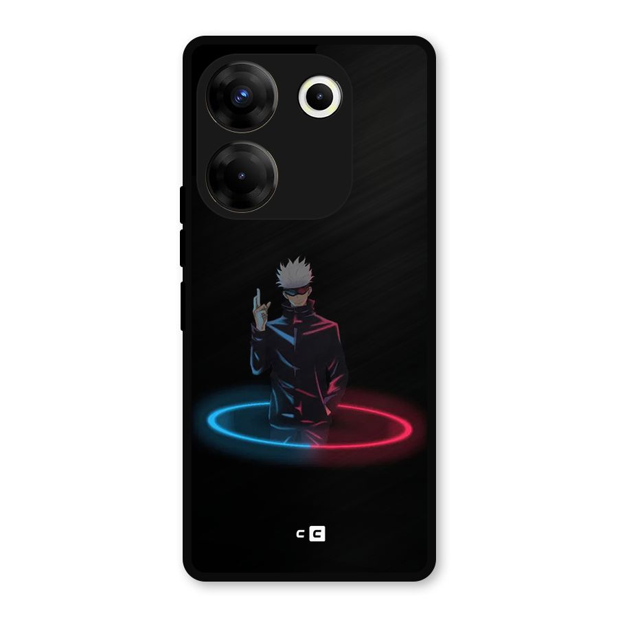 Gojo Sataru Wink Metal Back Case for Tecno Camon 20 Pro