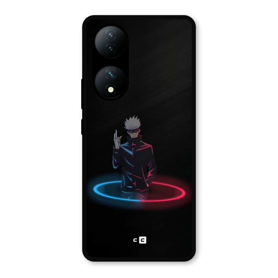 Gojo Sataru Wink Metal Back Case for Vivo T2