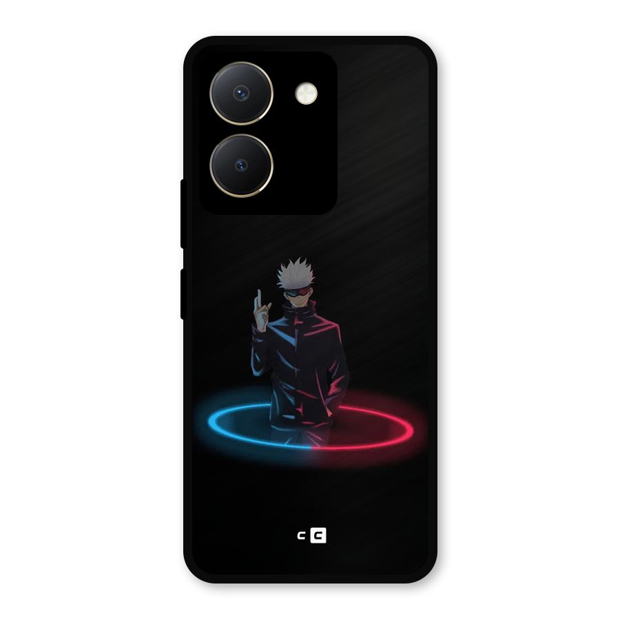 Gojo Sataru Wink Metal Back Case for Vivo Y36